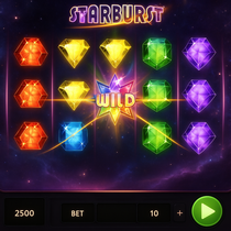 Julius Casino - Starburst Slot Game